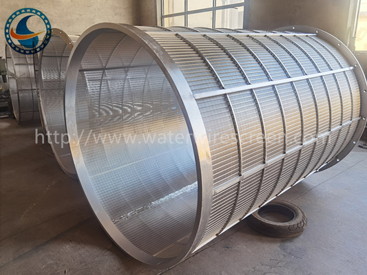 слот Seperator нержавеющей стали 304 ячеистой сети клина Dia 1018mm непрерывный