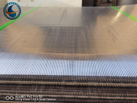 Ориентированное на заказчика отверстие слота панели 0.02mm экрана провода клина 304SS