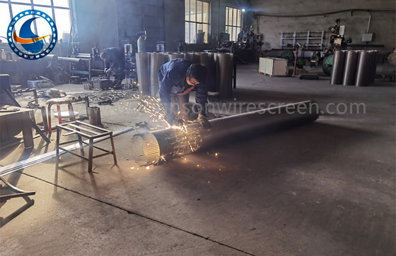 Китай нержавеющая сталь 304 клин проволока экрана трубы