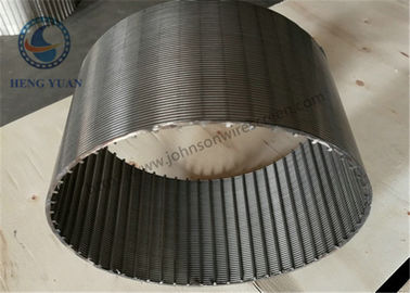 Высокий экран провода v Ss 304 Джонсона фильтрации сформировал слот 0.25mm