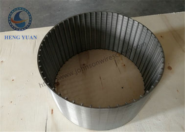 Длина трубки 5800mm экрана обруча провода профиля Джонсона SUS 304 обветренная
